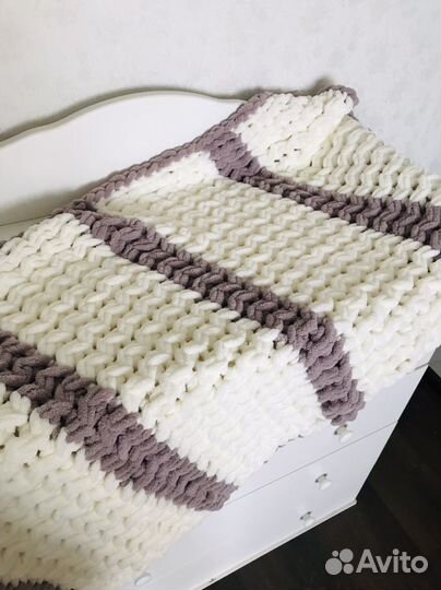 Плед ручной работы