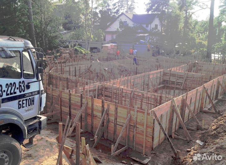 Бетон напрямую с завода с доставкой