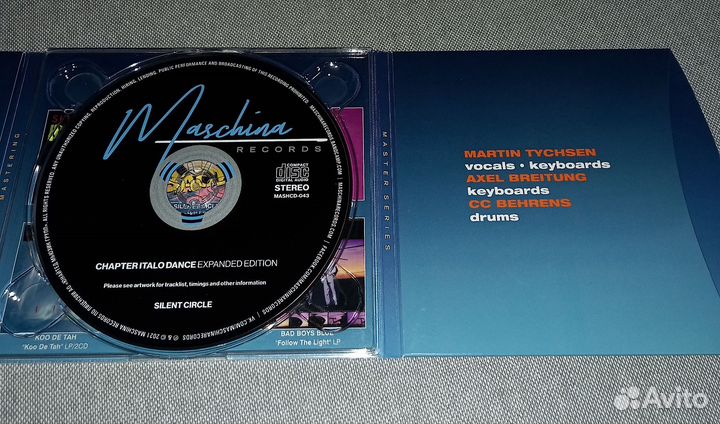 CD Silent Circle - Chapter Italo Dance (2021)