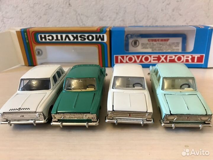 Коллекция модели москвич 412