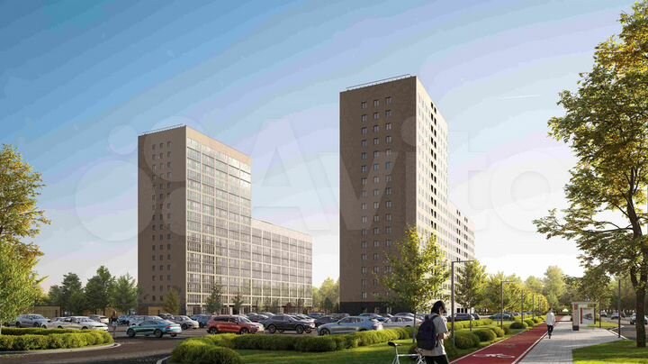 3-к. квартира, 66,4 м², 2/17 эт.