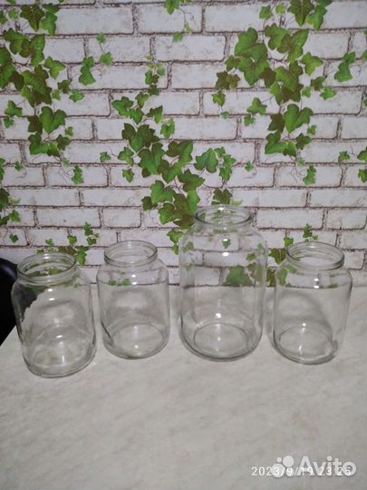 Банки с широким горлом 3л, 5л