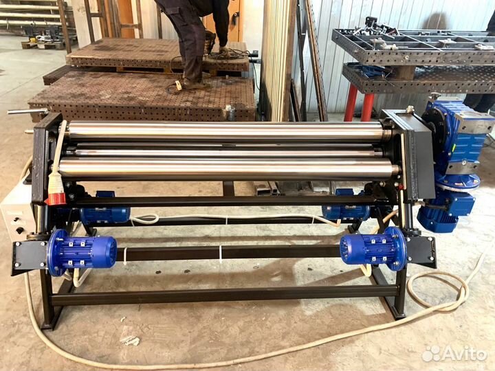 Вальцы 1500х4. Станок вальцовочный. Асимметрия