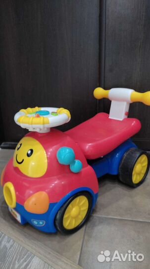 Машина-каталка-ходунки, трансформер 2в1