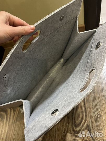 Сумка войлочная 40*36 на кнопках