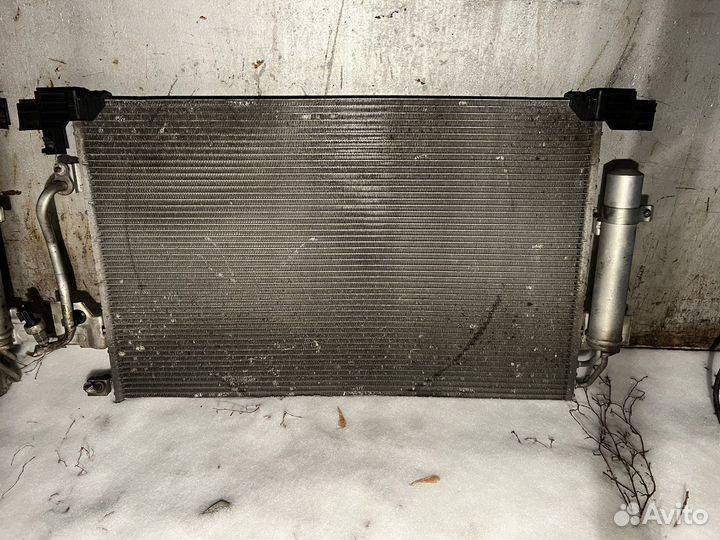 Радиатор компрессора кондиционера Лансер 10