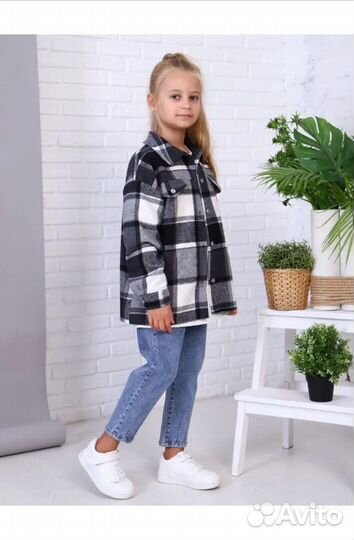 Рубашка для девочки размер 134см