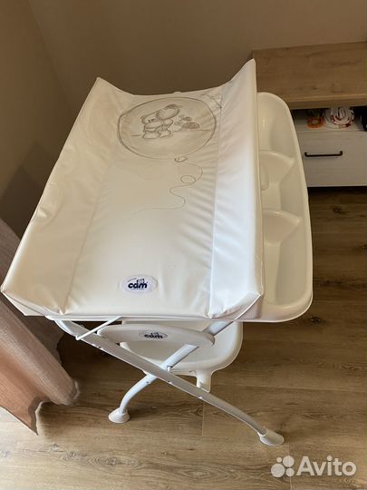 Пеленальный столик с ванночкой
