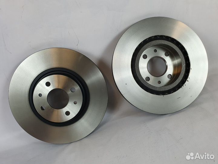 Передние тормозные диски на гранту спорт R15 TRW