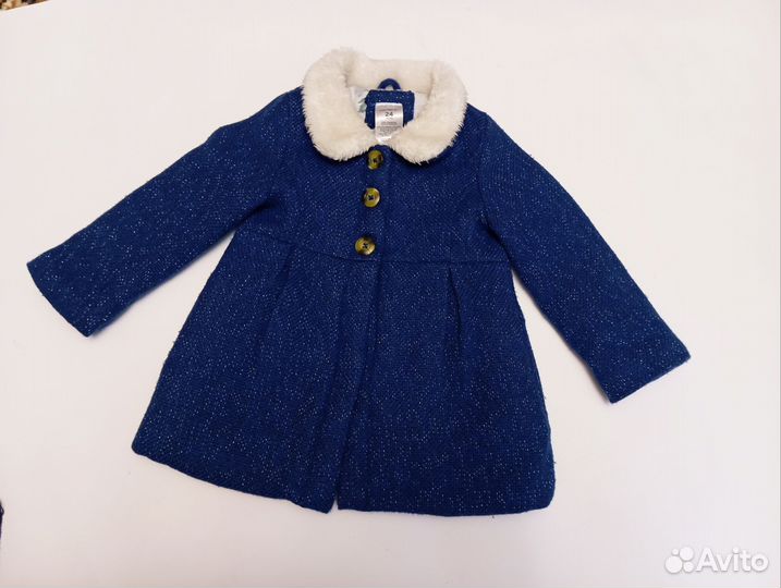 Пальто carters и платье gymboree