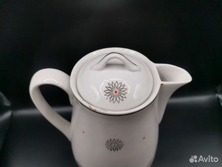 Кофейник Пролетарий Фарфор СССР