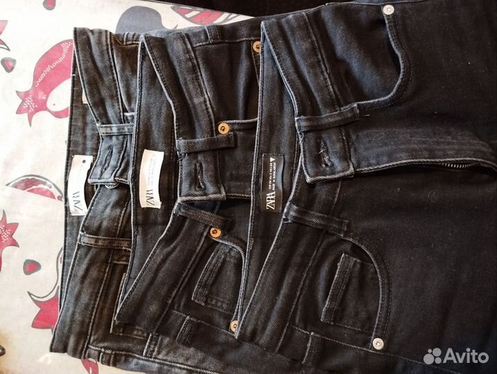 Скинни джинсы Zara 34
