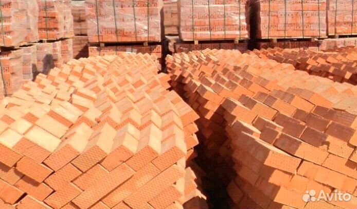 Полнотелый рабочий кирпич д. Сапроново