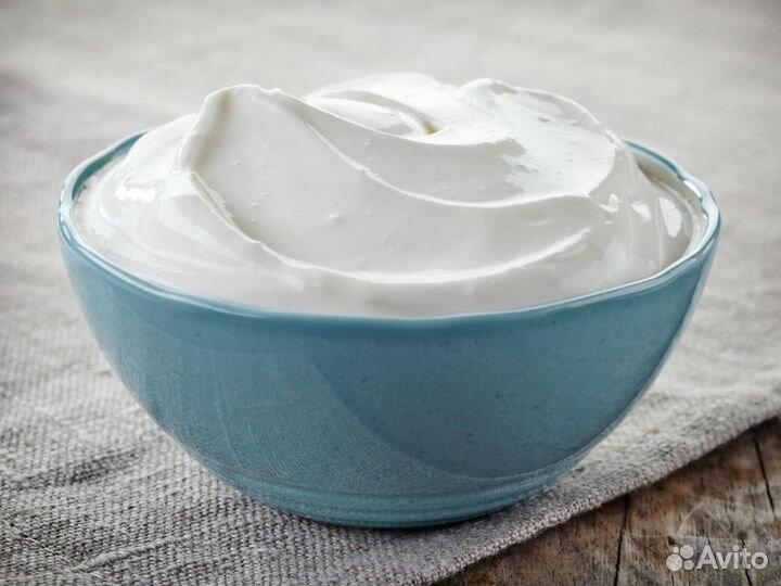 Сметана домашняя фермерская из коровьего молока