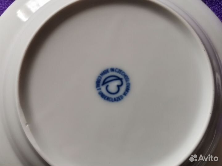 Столовый сервиз СССР, фарфор, Чехословакия 1970г