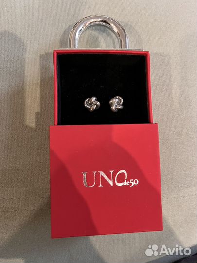 Uno de 50 серьги