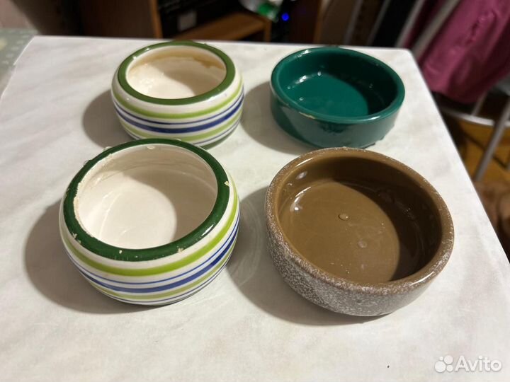 Мисочки для грызунов хомяков, мышей, ежей итд