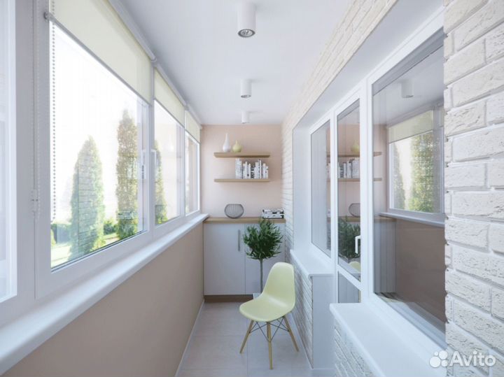 Остекление балконов