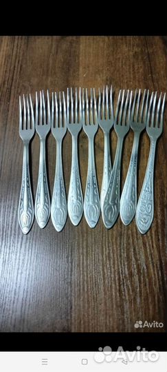 Ложки вилки ножи СССР