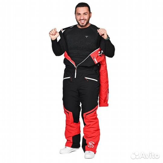 Комбинезон Snow Headquarter A-89007 красный р M, L