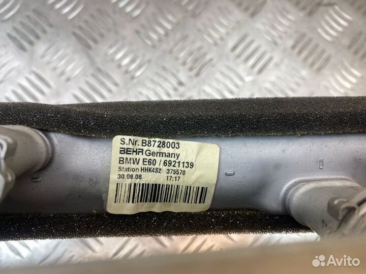 Радиатор печки Bmw 5 E60 N52B25 AF 2009