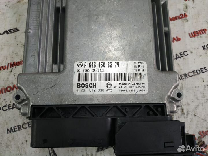 Блок двигателя om646 w203 Mercedes