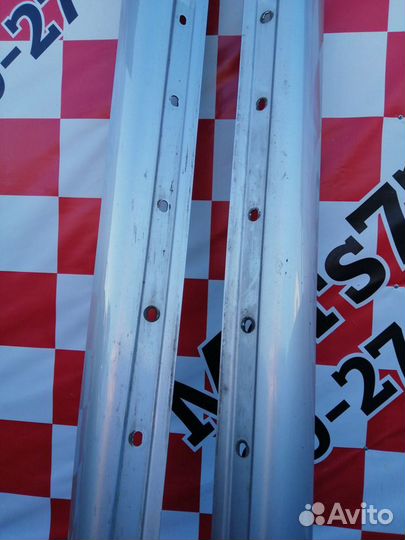 Комплект порогов короткая база Мерседес W220