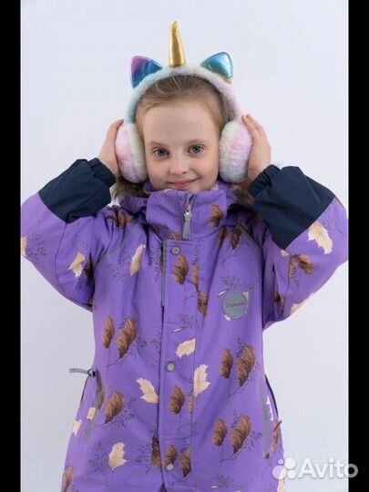 Комбинезон для девочки зимний