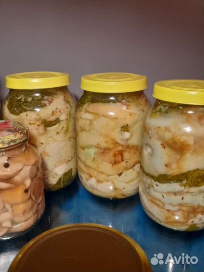 Грибы,домашние заготовки