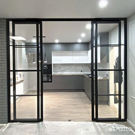 Стеклянные перегородки