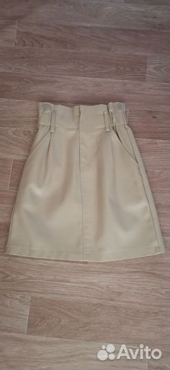 Кожаная юбка