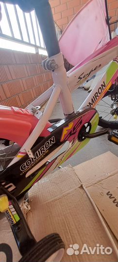 Детский 4х колесный велосипед