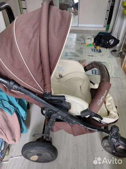 Tutis Zippy Leather 3 в 1 коляска