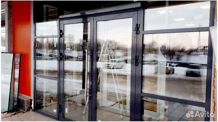 Алюминиевые окна и двери