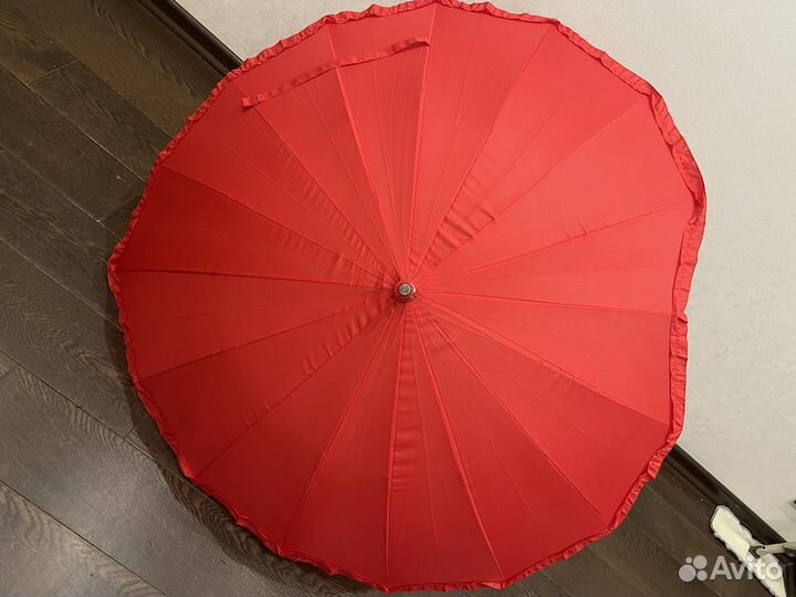 Зонт для фото в форме сердца