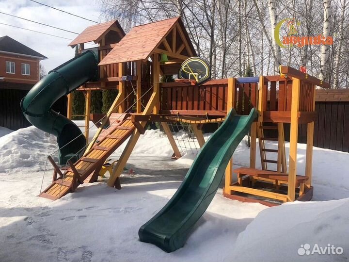 Детская игровая площадка Савушка Люкс 15
