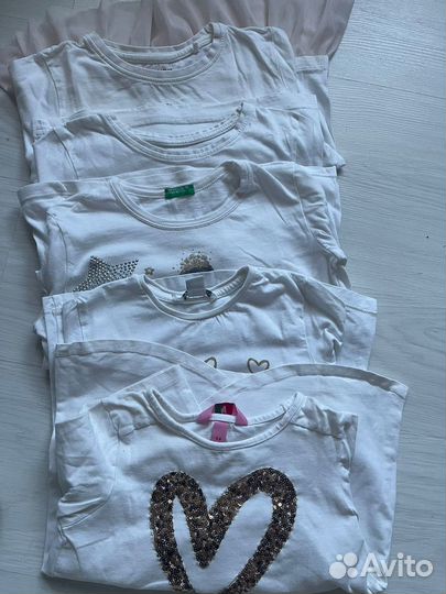 Детские вещи на девочку пакетом р.110-116