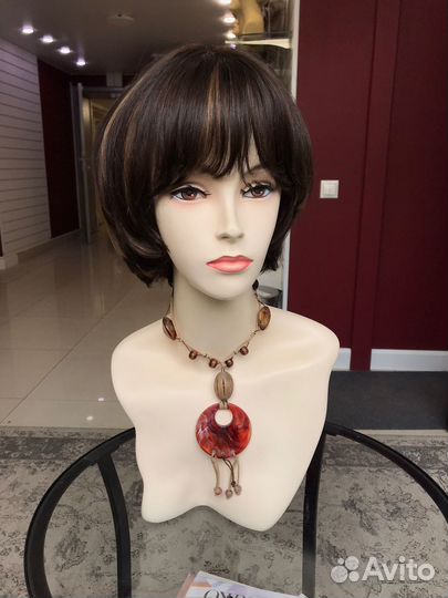 Парик на шёлке из славянских волос