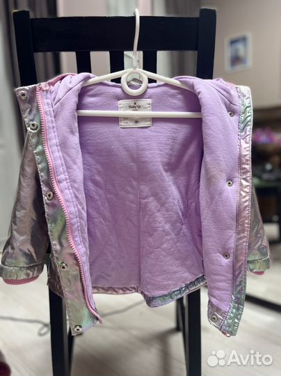 Куртка демисезонная на девочку 86 92