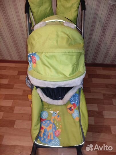 Санки коляска ника