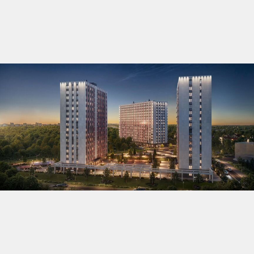 1-к. квартира, 36,1 м², 7/16 эт.