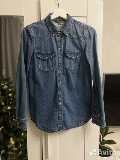 Рубашка джинсовая Topshop