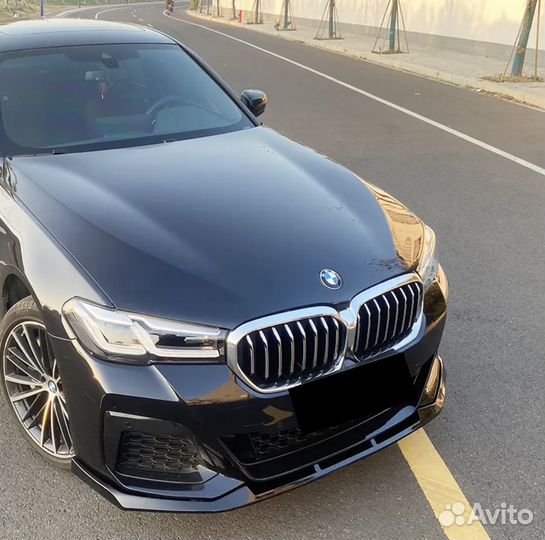 Сплиттер губа на бампер BMW g30 g31