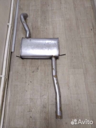 Глушитель средняя часть safrane