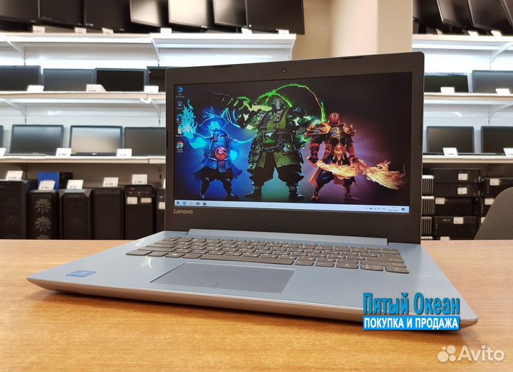 Ноутбук Lenovo FHD 14, Pentium N4200, SSD, Гаранти