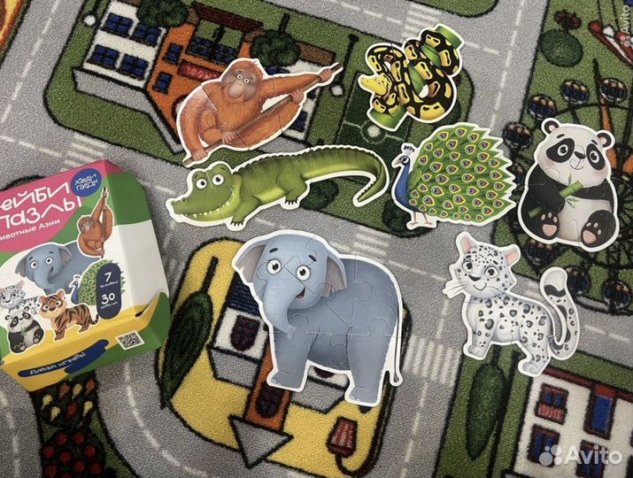 Пазлы детские макси