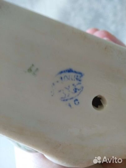 Статуэтка СССР фигуристка. Девушка на коньках