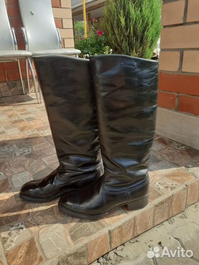 Сапоги офицерские хромовые