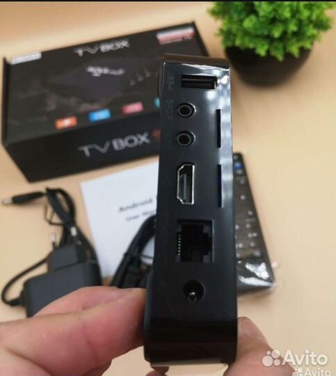 Андроид тв приставка wifi 4g 128gb