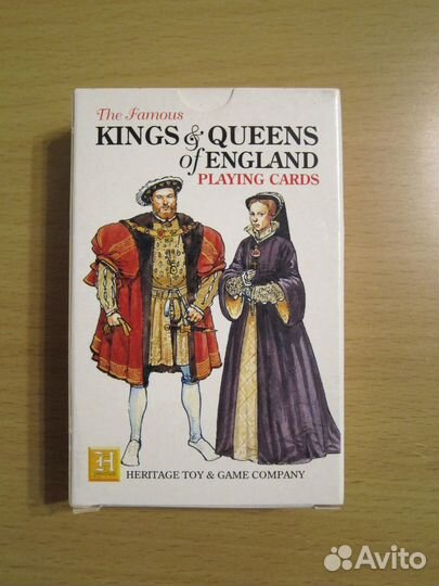 Карты игральные Kings and Queens of England